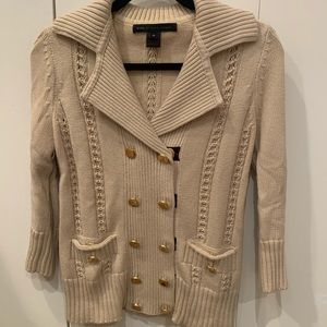 Marc by Marc Jacobs, XS, Cardigan Gold Detail